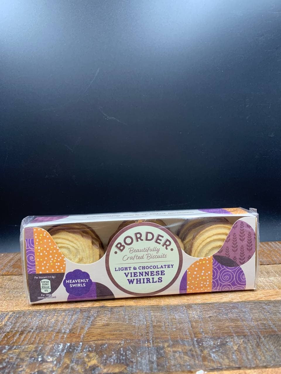 Border Chocolate Viennese Whirls 150g