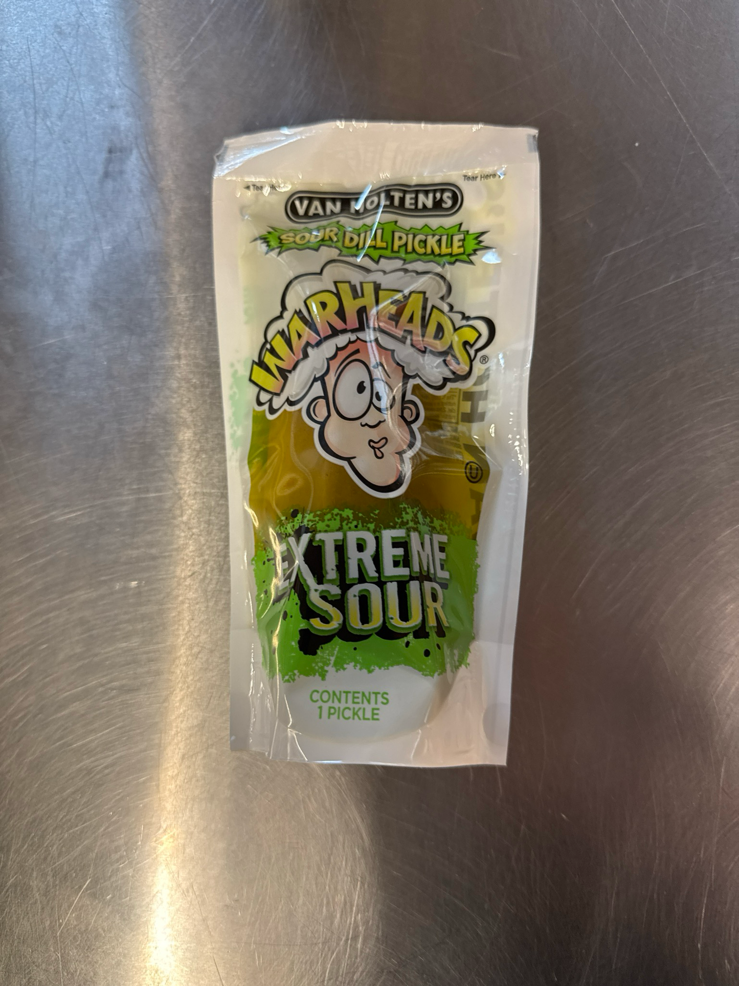 Sour Dill Pickle Warheads